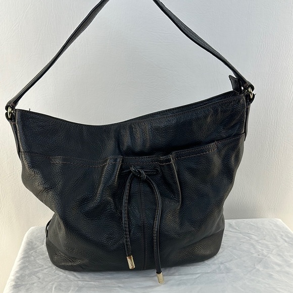 Cole Haan Pebbled Leather Satchel Bag - Picture 1 of 10